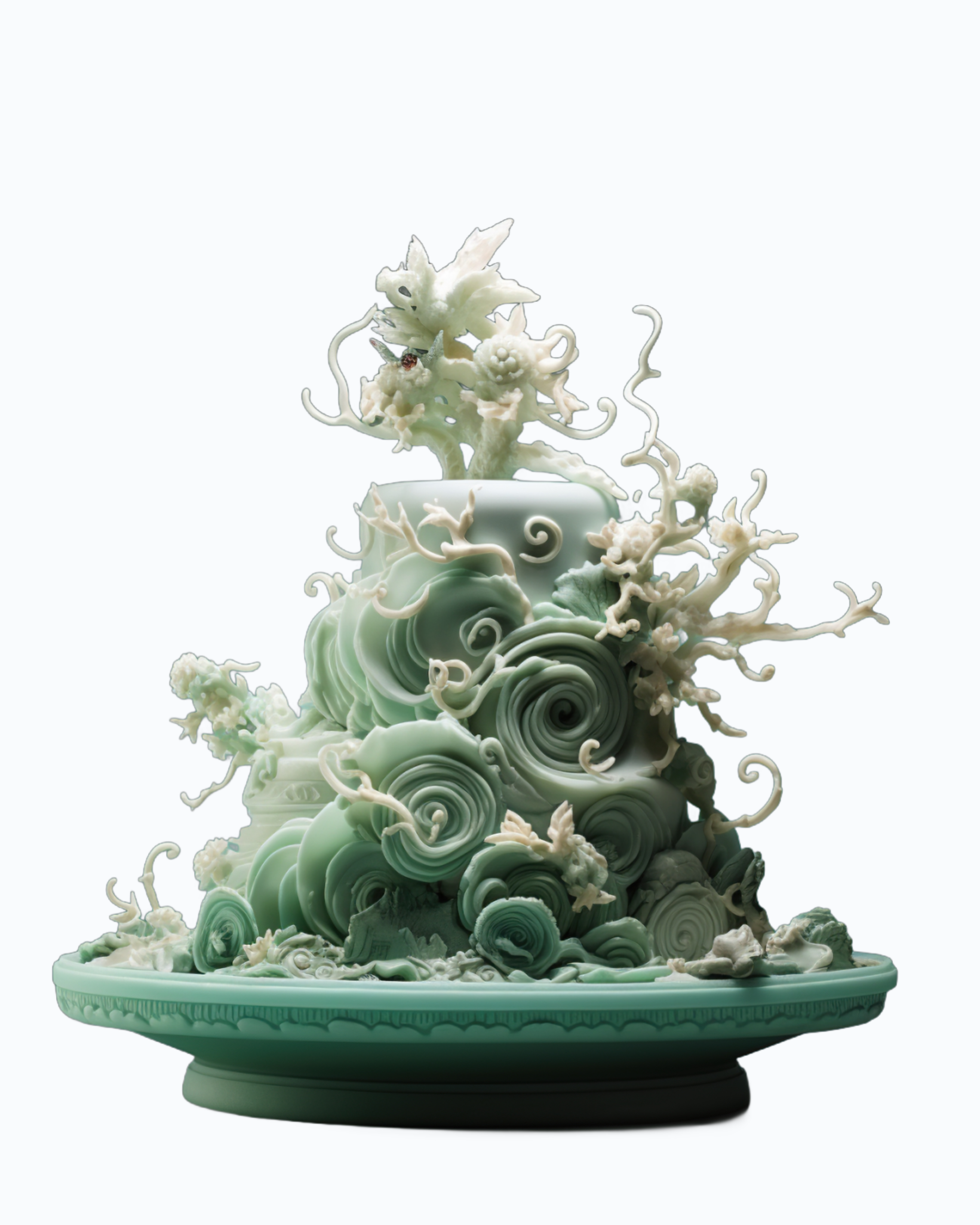 Green custom memorial product