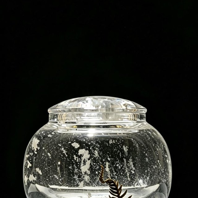 Crystal Memorial Keepsake - White