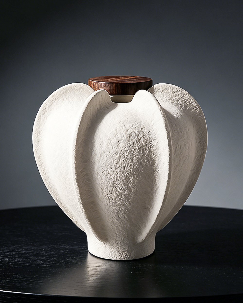 Starfruit-Shaped Ceramic Pet Urn - Medium