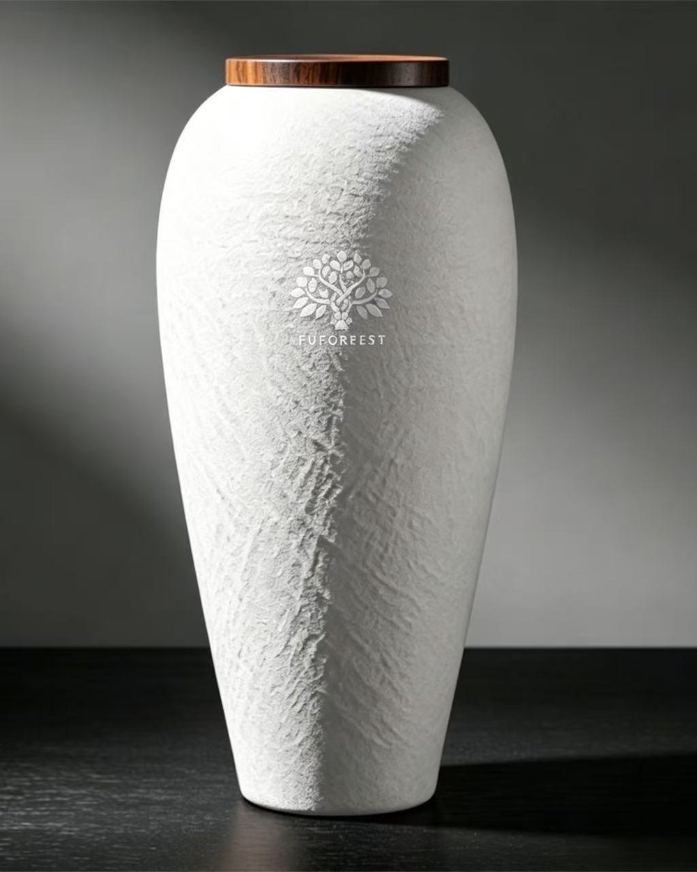 Textured Ceramic Pet Urn - Large