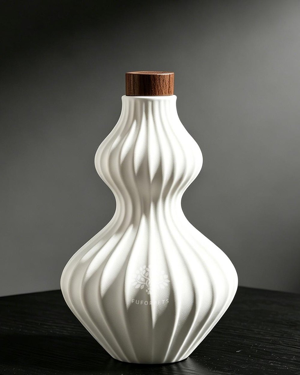 Gourd-Shaped Ceramic Pet Urn
