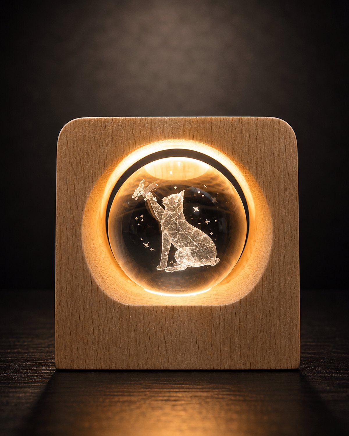 Crystal Memorial Sphere - Option 1