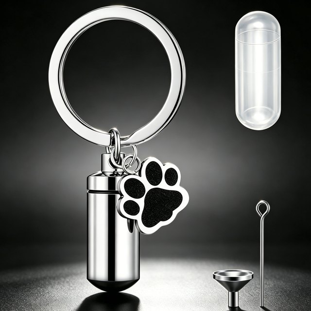 Cremation Keychain - Option 2