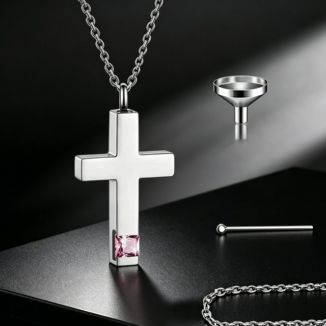 Pet Cremation Necklace - Option 3