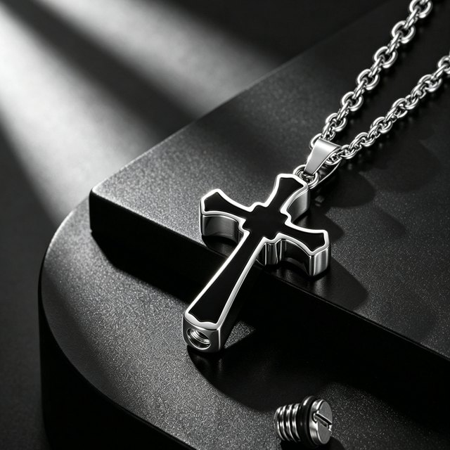 Pet Cremation Necklace - Option 4