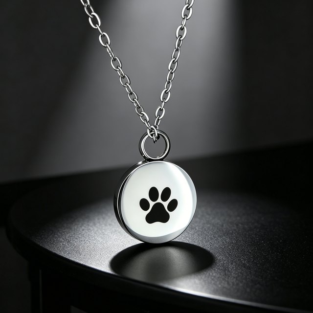 Pet Cremation Necklace - Option 7