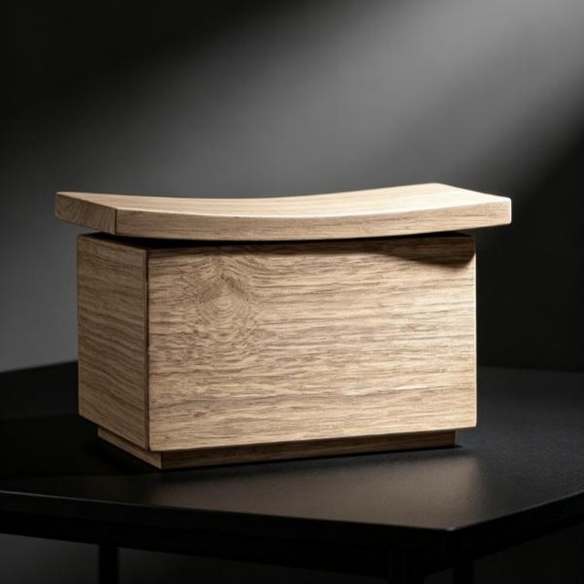 Huyun Solid Wood Pet Ashes Box - Option 1
