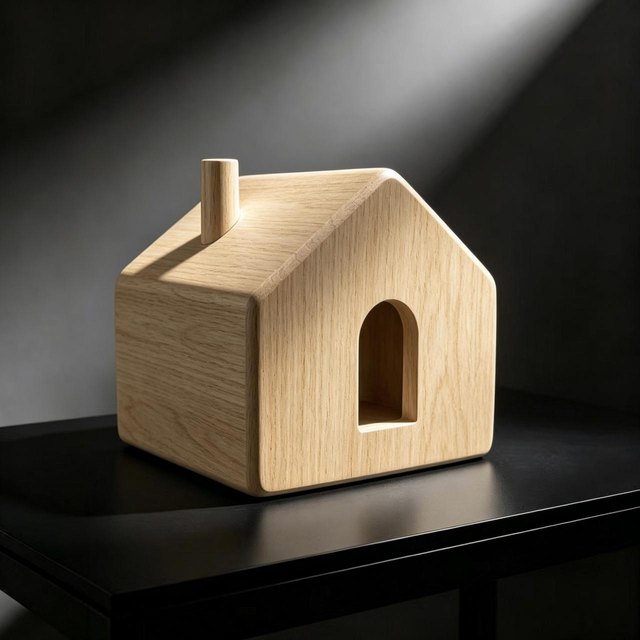 Guichao Solid Wood Pet Ashes Box - Option 2