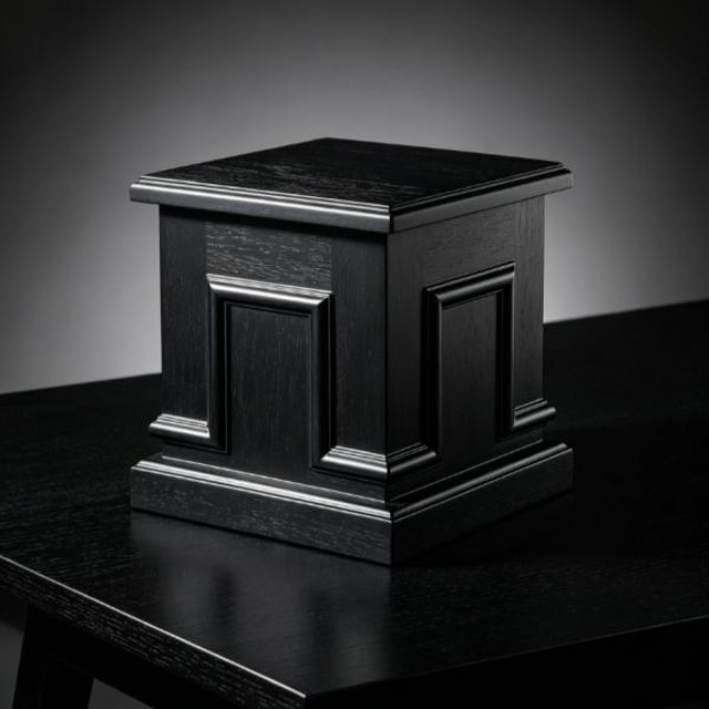 Xuansong Solid Wood Pet Ashes Box - Option 1
