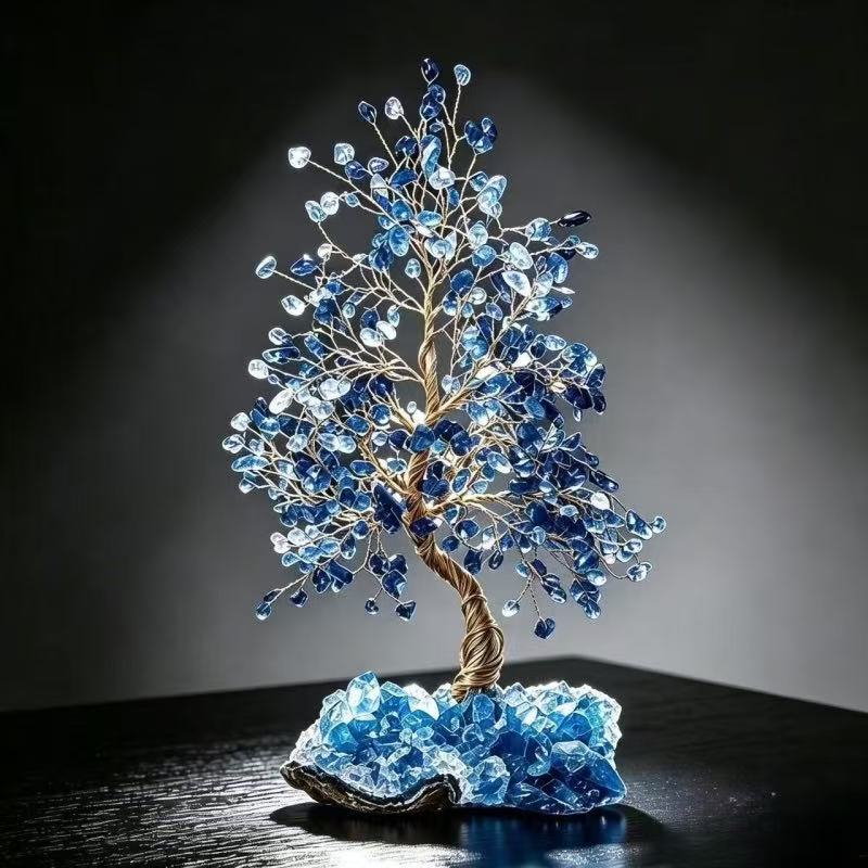 Blue Crystal Tree