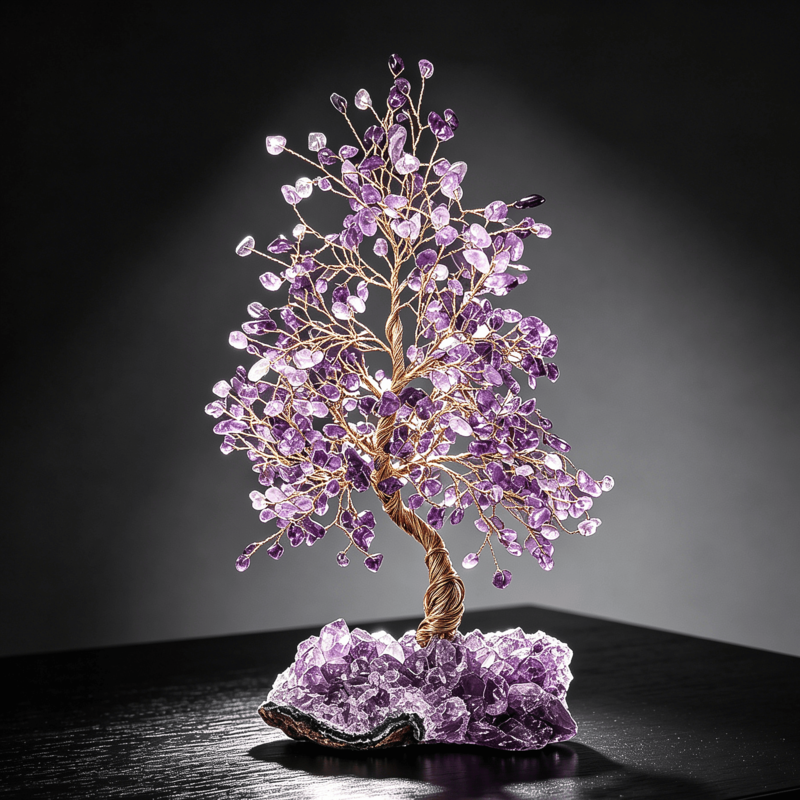 Amethyst Crystal Tree